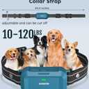 Jugbow Dog Shock Collar - 4200FT Dog Training Collar with Remote, IPX8 Waterproof Electric Collar with 4 Training Modes, Security Lock, Rechargeable e-Collar for Dogs 10-120lbs