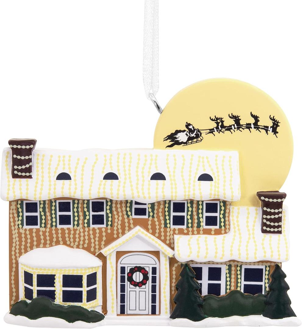 Hallmark National Lampoon's Christmas Vacation Griswold House Christmas Ornament,Resin