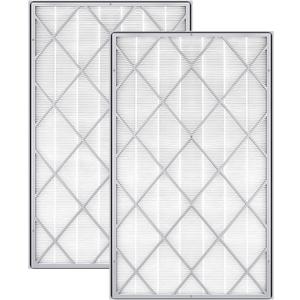 HE601 HEPA Replacement Filter Compatible with Shark Air Purifier 6-Fan Models HE601& HE602, H13 True Premium HEPA Filter, Compare to Part # HE6FKPET, HE6FKBAS, HE6FKPRO, 2 Pack
