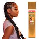 Sensationnel X-pression prestretched braiding hair - 3x braid 58 inch all kanekalon flame retardant synthetic braid for box braids and twists (3 pack, 27 HONEYBLONDE)