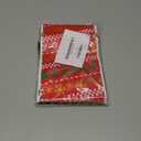 Wyegey 50 Pcs Small Christmas Gift Bags, Christmas Treat Bags Candy Goodies Bag Plastic Drawstring Bags for Gift Giving, Party Favors (1 Count (Pack of 50))