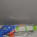Gatling Electric Water Gun, 1500cc Squirt Water Pistol Toy Powerful Water Blaster 50-55 Feet Range, Automatic Super Water Soaker for Kids Summer Outdoor Swimming Pool Beach Party,Blue