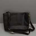 Oak Leathers Leather Messenger Bag for Men and Women - Laptop Briefcase Bag For College, Office, Adjustable Shoulder Strap (Wood)