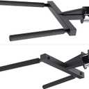 SELEWARE Squat Rack Attachment, Y-Shaped Dip Bar Attachment, Nordic Hamstring Curl Attachment and Lever Arms for 2x2 or 3x3 Power Rack with 5/8" or 1" Hole, Power Cage Accessories for Home Gym