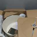 SENSARTE Ceramic Nonstick Stock Pot with Lid, 2.6/4.5/6.6/8.5 QT Soup Pot Casserole Pot, Non-toxic Healthy Pasta Pot, Large Cooking Pot Stew Pot, Induction Compatible, PFOA PFAS PTFE Free, White