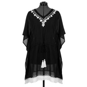 CruiseLife Swimsuit Coverup Romper One Size, Black