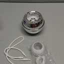 Bath Filter for Tub - Kinder Water Filter for Bathtub, Hard Water Softener to Remove Lead,Chlorine and Fluoride, Improve Skin, Hair and Nails Condition,Chrome