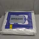 Sealy Luxury Cotton Top Fitted Mattress Pad, Full, White