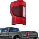 GXYWADY Brake Light Replacement for 2020 2021 2022 F250 Tail Light Left Side LC3Z13405E