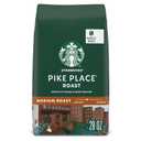 Starbucks Whole Coffee Beans, Medium Roast Hot or Iced Coffee, Pike Place Roast, 28 oz  (28 Ounce (Pack of 1))
