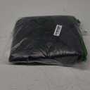 OLANLY Memory Foam Toilet Rugs U-Shaped 24x20, Ultra Soft and Absorbent Bathroom Rugs, Non-Slip, Comfortable, Machine Washable Contour Bath Mat for Toilet Base, Home Decor Accessories, Black