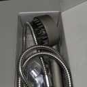 Filtered Shower Head with Handheld, High Pressure 4 Spray Mode Showerhead with Filters, Water Softener Filter Beads for Hard Water with ON/OFF Switch for Pets - Remove Chlorine (Gray) (5 inch Panel)