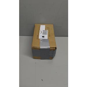 Small Table Lamp for Bedroom, Nightstand Lamp Linen Lampshade Bedroom Wood Base Small Bedside Lamp for Night Stands, Desk Lamps for Reading Living Room, Office (LED Bulb Included) (Black-Walnut Wood)