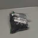 iceROSE Fleece Lined Tights Women - Sheer Black Thermal Leggings Thick Warm Pantyhose Fake Translucent Dress for Cold Winter (Large-X-Large)