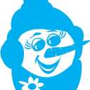 Children Adorable Cartoon Wall Decal Decoration Cute Cartoon Snowman Face Carrot Nose Drawing Holiday Gift Lasts Years and Easily Removable - Size: 24 In(W) x 30 In(H)