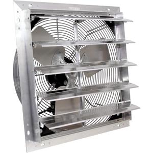 VES SF-12000-01 Shutter Mount Exhaust Fan,115V,12"