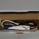 30W 12 Volt LED Power Supply, Waterproof IP67 LED Driver, 110V AC to 12V DC Converter, LED Transformer Low Voltage Output with 3-Prong Plug 3.3 Feet Cable for LED Light Strip, 2.5Amp