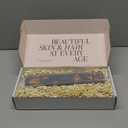 Mushrooms Desk Mat, Vintage Mushroom Floral Extended Gaming Mouse Pad Large, Big Desk Mat with Non-Slip Base and Stitched Edge, Long Computer Keyboard Mouse Mat for Home Office Work 31.5"x11.8"