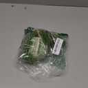 zipelo Car Rear View Mirror Accessories, Crochet Cute Potted Plants Hanging Handmade Knitted Decor for Women Men, Woven Cute Charms Ornament Pendant, Car Accessories Interior Aesthetic (Green/White)