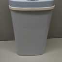 16 Liter Trash Can Automatic Touchless Sensor Waste Bin Baby Deodorant Diaper Garbage Container Plastic Recycle Bins,Blue
