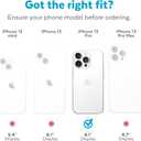 Speck MagSafe Case for iPhone 13 Pro - Drop & Camera Protection, Clear Phone Case, Wireless Charging Compatible - Pink Tint/Neon Berry