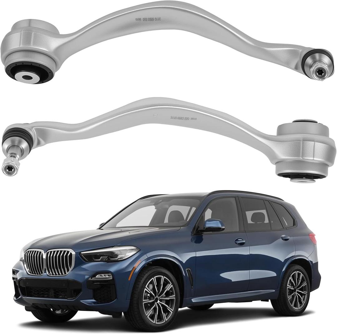 Front Forward Lower Control Arm, with Ball Joint Suspension Kit Compatible with BMW X5 2019-2023 X7 2019-2022