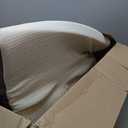 Wedge Pillow for Headboard, 10 Triangle Elevated Bed Wedge Pillow for Acid Reflux Relief, Sleeping, Snoring, Post Surgery, Back Pain Relief, Pillow Wedge with Memory Foam Top & Washable Cover, Grey