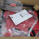 SYNCFUN Collapsible Wagon Cart Foldable 300lbs, Portable Rolling Shopping Carts on Wheels, All Terrain Folding Sport Beach Wagons for Sand, Heavy Duty Utility Cart for Groceries Fishing, Red