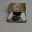 Preboun 400 ft Christmas Solid Pennant Banner Flags 240 Pcs String Hanging DIY Triangle Bunting Bulk Garland for Grand Opening Carnival Birthday Party Decoration Outdoor(Black)