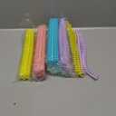 Skyygemm 50 Pcs Comb Binding Spines 1/2" Diameter 30 Ring Plastic Binder Combs and Spines Binding Easy Edit Spines for Teacher Student Document Notebook File Making, 85 Sheet Capacity, 5 Colors