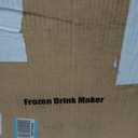 Slushie Maker Black Big Ice Machine, 86oz Liquid Capacity Frozen Drink Makers Home