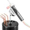 Acetylene Jewelry Torch Stand, Heavy Duty Non-slip Oxygen Welding Torch Holder with Magnetic Base & 7 Tip Storage Holes, Stable Organizer for Jewelers & Metalworkers