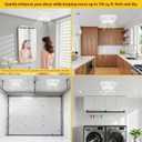 505 High Airflow Bathroom Fan for Ceiling 8 Inch Fan with Powerful 200 CFM, Bathroom Exhaust Fan, Kitchen Exhaust Fan, Household Ventilation Fans