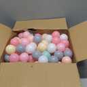 GOGOSO 100 Pit Balls Plastic Balls for Baby Toddlers GirlsToddlers for Playhouse, Baby Pool, Play Ball Fun Centers, for Babies, Kids, Toddlers 1-3, Phthalate Free BPA Free (100pcs mix color)