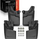 A-Premium Mud Flaps for Toyota Tacoma 2016-2023, No Drilling Required Splash Guards with Hardware Accessories, 4 Pack Front and Rear Mud Guards (Doesn't Fit SR Model)