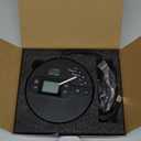 Sunoony Portable CD Player with Bluetooth, Discman CD Player for Car with FM Transmitter, Rechargeable CD Player Portable with Anti-Skip Protection, Headphones, AUX/USB Supported, LCD (Black)