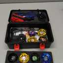 Gyro X Battling Blade Set, 12 Spinning Tops, 3 Launchers and 1 Grip with Storage Box, Kids Toys Birthday Gift Ideal for 6+ Years Old Boys