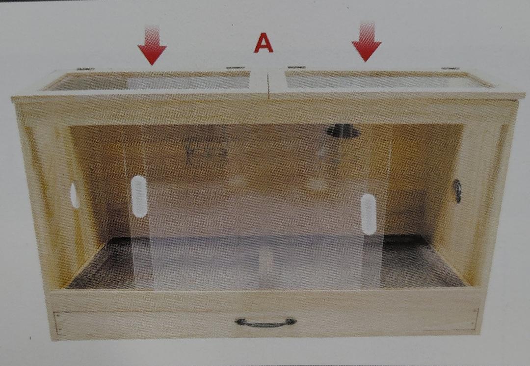 MACIFECI large chicken brooder box 31.5"L x 13.7"W x 15.75"