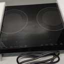 Empava Double/Dual Induction Cooktop 2 Burner, Shatter-proof Flat Glass Top, 18 Levels from 120F to 460F, 3 Preset Mode, Bulit-in/Countertop, 110~120 Volt Plug in Electric Stove for Kitchen, RV