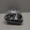 Black Backdrop Curtains 2 Panels 5ft x 10ft Polyester Photo Backdrop Drapes for Wedding Party Stage Birthday Decorations