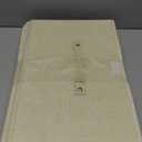 Fabric Storage Bins Cube Organizers with Flip-Top Lid and Handles,Storage Boxes for Organizing Home,Office,and Closet,Grey and Beige,3 Pack 15 x 9.8 x 9.8 in