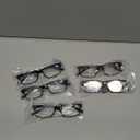 NORPERWIS Reading Glasses 5 Pairs Quality Readers Spring Hinge Glasses for Reading for Men and Women (3 Black 2 Tortoise, 4.50)