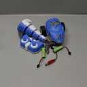 Kikikid Remote Control Shark Toys, RC Shark Cars with Led Light, Rechargeable RC Robot Toy for Kids, 360 Rotating & Swinging Tail, Birthday Gifts for Girls Boys Age 3-5 5-7 8-10