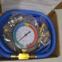 Lichamp A/C R134A Refrigerator Freon Recharge Kit with Bullet Piercing Valve, Piercing and Self-Sealing Can Tap 134A