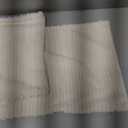 Artscope Cozy Striped Corduroy Pillow Covers Super Soft Decorative Oblong Throw Pillow Covers Case Cushion Covers for Sofa Couch Bedroom Car Decor 12 x 20 Inches, Cream White