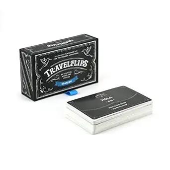 Spanish Flashcards - Learn Spanish Language Vocabulary Words and Phrases - Basic Sentences for Beginners - Gift for Travelers, Kids, and Adults by Travelflips