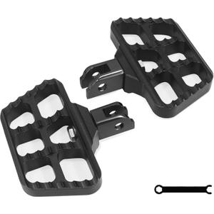 Rider Foot Pegs for Harley Softail 2018 Later Slim/Lower Rider/Street Bob/Fat Bob/Sport Glide with Board-To-Peg Conversion Kit P/N 50501640(For Rider)