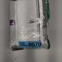 Lush Decor Shower Curtain Farmhouse Stripe, 72" x 72", Black