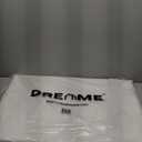 Dreame. White Premium Removable Silp Cover Memory Foam Bath Mat, Thick Ultra Soft, Non-Slip, Water Absorbent Bathroom Rug 21 x 34