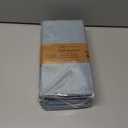 Ruvanti Cloth Napkins Set of 12, 18x18 Inch Napkin Cloth Washable, Soft & Durable, Poly Cotton Dinner Napkins for Parties, Thanksgiving & Weddings - Baby Blue
